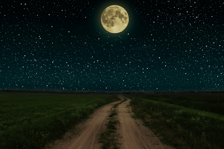 beautiful night sky representing deep sleep and peace
