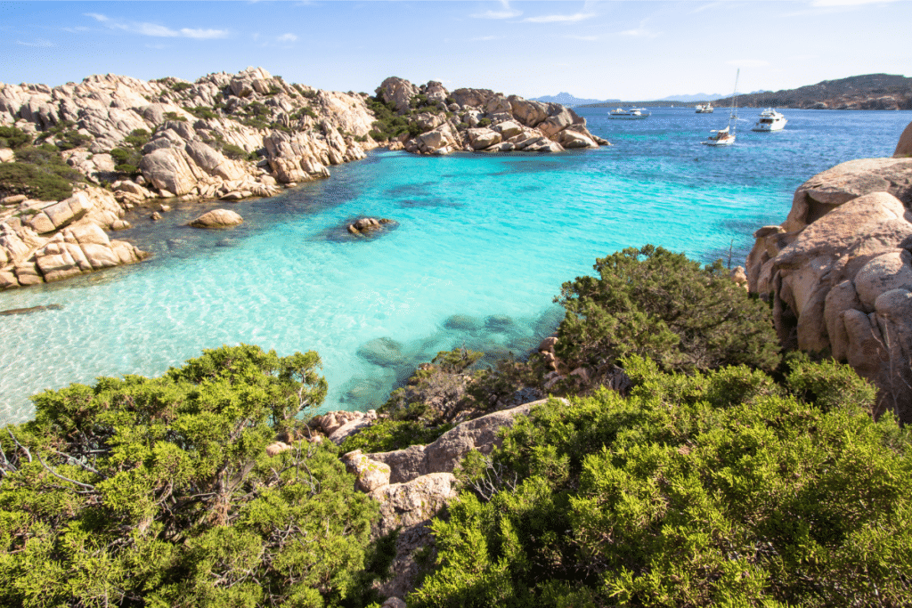 Sardinia, Italy – A Blue Zone known for longevity, where a plant-rich diet, active lifestyle, and strong community bonds contribute to a long, healthy life.